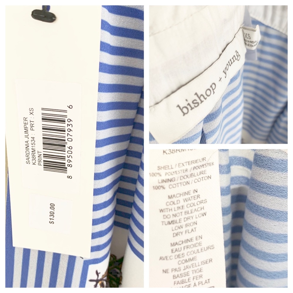 ✂️ 🎉🎉HP🎉🎉 Bishop and Young Backless Romper - Picture 8 of 8